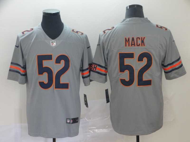 Nike Bears 52 Khalil Mack Silver Inverted Legend Limited Jersey,We sell and wholesale Nike Bears 52 Khalil Mack Silver Inverted Legend Limited Jersey on line form chian!